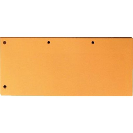 Oxford Intercalaires Duo, en carton, 240 x 105 mm, orange
