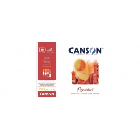 CANSON Bloc papier dessin "Figueras", 297 x 420 mm, 290 g/m2