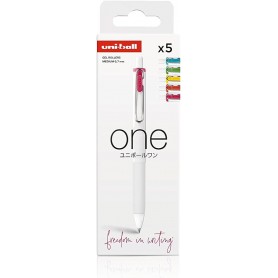uni-ball Stylo roller encre gel one UMNS/07, set "Electrique