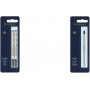WATERMAN Recharge pour stylo roller, blister de 2, noir