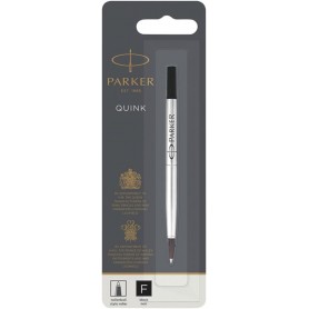 PARKER Recharge pour rollerball QUINK, 0,5 mm, blister, noir