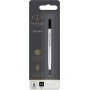 PARKER Recharge pour rollerball QUINK, 0,7 mm, blister, noir