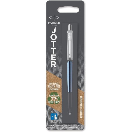 PARKER Stylo bille rtractable JOTTER Waterloo Bleu C.T.