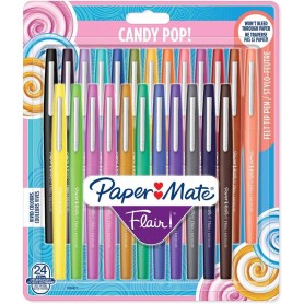 Paper:Mate Stylos feutre Flair "Candy Pop", tui de 24