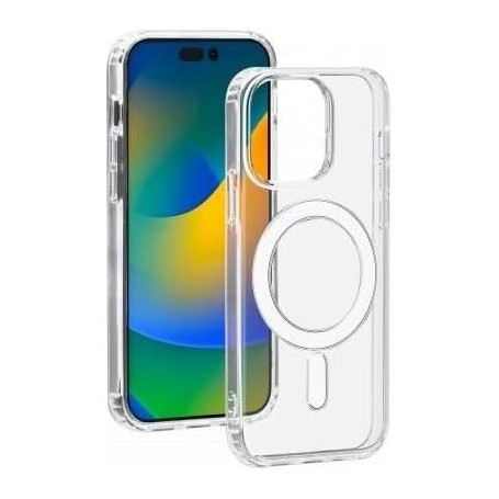 Coque hybride transparente Magsafe IP15 Pro