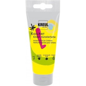 KREUL Kids Art Peinture d\'artiste pour enfants, 75 ml, jaune