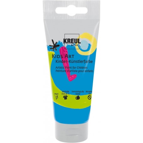 KREUL Kids Art Peinture d\'artiste pour enfants, 75 ml, bleu