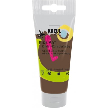 KREUL Kids Art Peinture d\'artiste pour enfants, 75 ml, brun