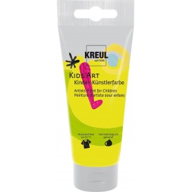 KREUL Kids Art Peinture d\'artiste pour enfants, 75 ml, jaune