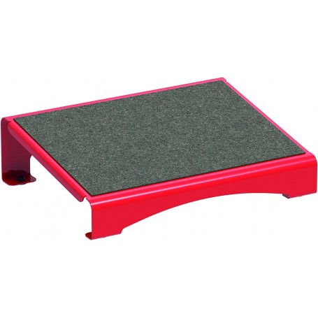 MAUL Repose-pieds MAULflair, mtal, 400 x 300 mm, rouge
