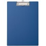 MAUL Porte-bloc pince MAULpoly, A4, plastifi, bleu