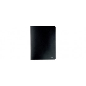 LEITZ Chemise lamelle Recycle, A4, carton, noir