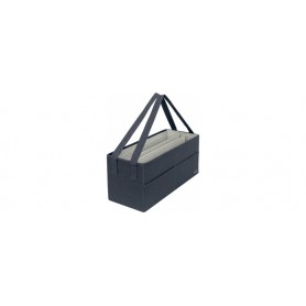 LEITZ Sac de rangement Hot Desking, en tissu, gris velours