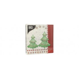 PAPSTAR Serviette motif de Nol "Winter Harmony"