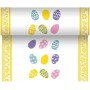 PAPSTAR Chemin de table pour Pques "Coloured Eggs"