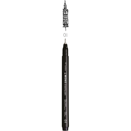 Tombow Feutre fin MONO drawing pen, largeur de trac 01