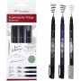Tombow Crayon de calligraphie Fudenosuke Trilogy, set de 3