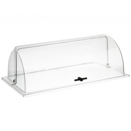 APS Cloche basculante GN 1/1, rectangulaire, transparent