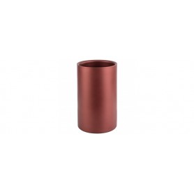 APS Rafrachisseur de bouteille, acier inoxydable, rouge