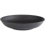 APS Assiette creuse, diamtre: 225 mm, noir