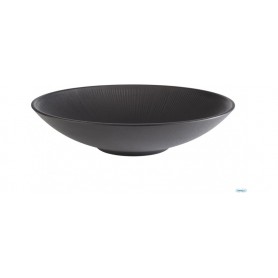 APS Speiseteller tief, Durchmesser: 300 mm, schwarz