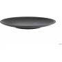 APS Assiette plate NERO, diamtre: 330 mm, noir