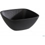 APS Bol NERO, carr, 195 x 195 mm, noir