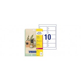 AVERY Zweckform Etiquette amricaine, film, mat, blanc