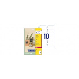 AVERY Zweckform Etiquette amricaine, film, mat, blanc