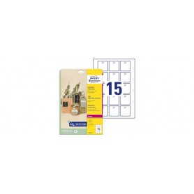 AVERY Zweckform Etiquette amricaine, film, mat, 50 x 50 mm