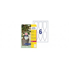 AVERY Zweckform Etiquette planter, film, 128 x 47 mm