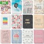 sigel Geburtstags-Postkarten-Set "Colourful Birthday Fun"