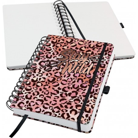 sigel Cahier spirale Jolie Inspire "Pink Leo Love", A5