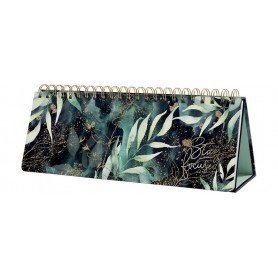 sigel Calendrier de table Jolie "Glamorous Leaves"