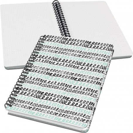 sigel Carnet de notes Jolie "Curly Mint", A5