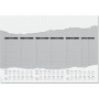 sigel Sous-main bloc papier "Weelkly Planner", 595 x 410 mm