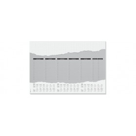 sigel Sous-main bloc papier "Weelkly Planner", 595 x 410 mm