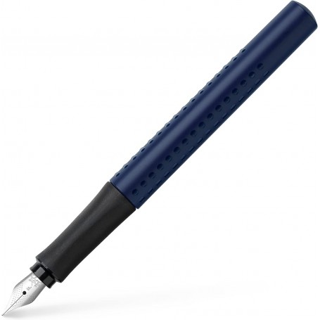 FABER-CASTELL Stylo plume GRIP 2011, F, bleu classique