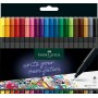 FABER-CASTELL Feutre pointe fine GRIP FINEPEN, tui de 20