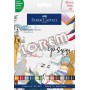FABER-CASTELL Marqueur Sketch GOLDFABER, tui de 12