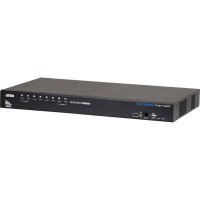 Commutateur KVMP, ATEN, 8 ports, CS1798, HDMI, USB 2.0, Audio, noir