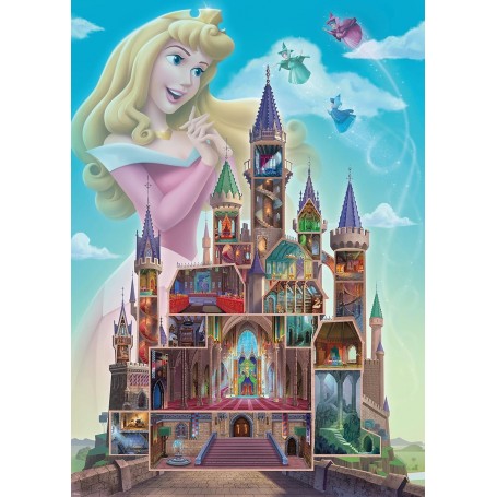 Disney Sleeping Beauty Aurora Castle puzzle 1000pcs