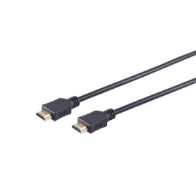  câble de raccordement, HDMI prise mâle/Stecker, 4K, 1,5m, noir