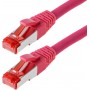 Câble Patch Cat. 6 (S/FTP, PIMF) 30 m Magenta