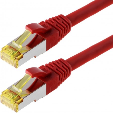  Câble Patch Cat 6a 20 m Rot