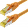  Câble Patch Cat 6a 10 m Jaune
