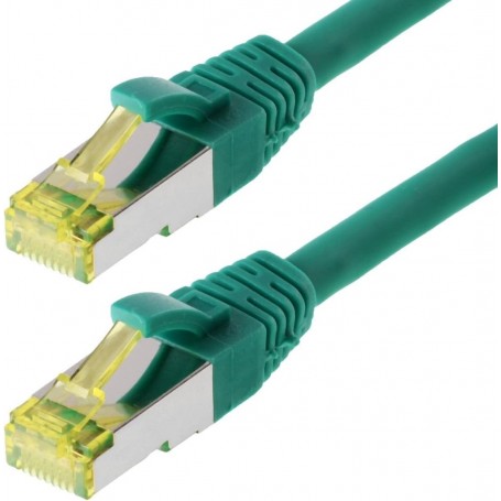  Câble Patch Cat 6a 1 m Vert