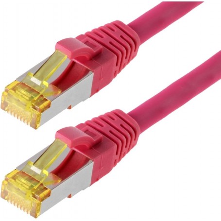  Câble Patch Cat 6a 15 m Magenta