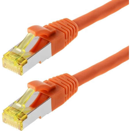  Câble Patch Cat 6a 1 m Orange