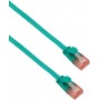  Câble Patch U/UTP Cat 6 Ultra Fin Vert 0,5 m